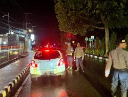 Persempit Ruang Kejahatan, Jajaran Polres Aceh Tengah Giatkan Razia Malam