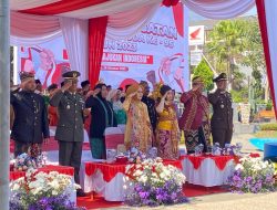 Dandim Malang – Batu Letkol Inf Arief Bersama Forkopimda Menghadiri Upacara Hari Sumpah Pemuda ke 95 Halaman Among Tani Kota Batu
