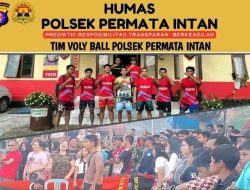 Tim Voli Kapolsek Permata Intan Sukses Melaju ke Babak Semi Final Tripika Cup