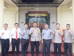 Koordinasi ” Keamanan dan Ketertiban” Kalapas Narkotika Musi Rawas Silaturahmi Kekapolres.