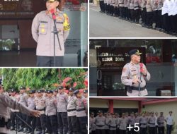 Kesiapan Pengamanan Kampanye, Polres Bone Apel Gelar Pasukan Menyongsong Pemilihan Presiden 2024