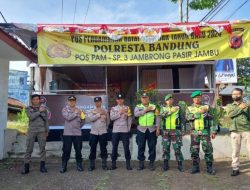 Polsek Pasirjambu Tempatkan Petugas Pengamanan Nataru di Sejumlah Titik Rawan Jalur Pasirjambu-Ciwidey