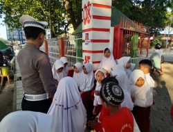 Police Goes To School, Satlantas Polres Bone Edukasi Pelajar SD