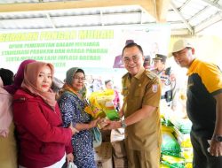 Launching GPISS, Hani S Rustam Telah Rutin Laksanakan Pasar Murah di Setiap Kecamatan