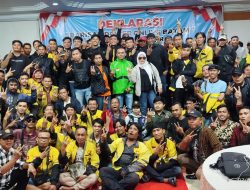 Ratusan Driver Online Kota Batam Deklarasi Dukung Prabowo-Gibran