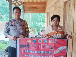 Kegiatan Sosialisasi Saber Pungli di Desa Tumbang Bantian Berlangsung Lancar