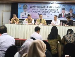 Mengacu Perpres No 39 Tahun 2019, Pj Bupati Banyuasin Fokus Satu Data Indonesia Kabupaten Banyuasin