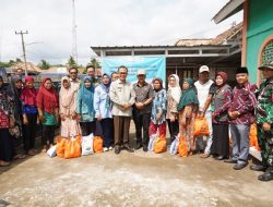 Pj Bupati Banyuasin Salurkan CPP Tahun 2024 di Kecamatan Rantau Bayur