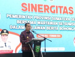 Humas Polda Sumsel Kombes Pol Sunarto resmi membuka Konferprov PWI Sumsel