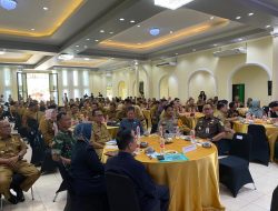 Wakapolres Banyuasin Hadiri Rapat Koordinasi Forkopimda Dalam Menyukseskan Pemilu 2024
