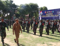 PJ Bupati Pamekasan Meresmikan TMMD Ke-119 di Lapangan Mandhapa Agung Ronggosukowati