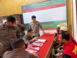 Polres Aceh Timur Limpahkan Tersangka Tiga Warga Myanmar Dalam Perkara TPPO ke JPU