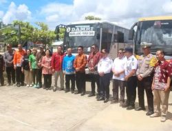Peresmian Rute Angkutan Perintis Baru oleh Dinas Perhubungan Kabupaten Murung Raya