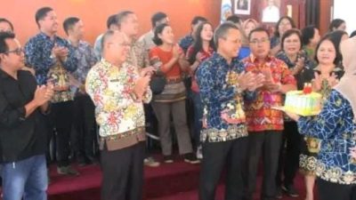 Diskominfo SP Murung Raya Mengucapkan Selamat Purna Tugas Kepada Sudiono Setelah 36 Tahun Pengabdian