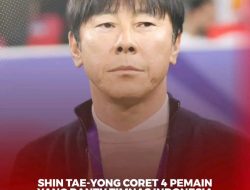 4 Pemain Bantu Timnas Indonesia Lolos 16 Besar Piala Asia 2023, Dicoret Shin Tae Yong, Ini Alasanya !