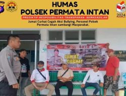 Polsek Permata Intan Lakukan Sambang Untuk Cegah Aksi Bullying di Sekolah