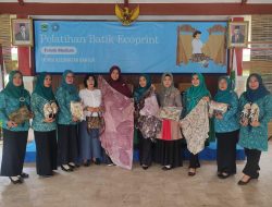 Pelatihan  Batik Ecoprint Dari Daun Dorong Perekonomian Warga Kecamatan Bantur