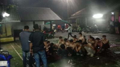 Polisi Berhasil Amankan Puluhan Remaja yang Tergabung dalam “Sukabumi Team”