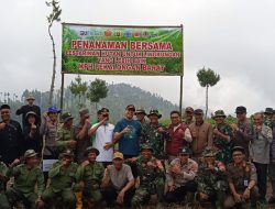 Jaga Kelestarian Kawasan Hutan Lindung, Kodim 0713 Brebes Tanam Pohon, Guna Mencegah Bencana Alam