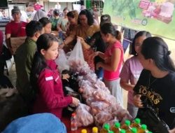 Pemkab Mura Berikan Solusi untuk Stabilitas Pangan, Pasar Murah di Kecamatan Tanah Siang