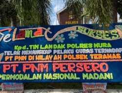 Berhasil Ungkap Kasus DPO Curas, Masyarakat Apresiasi Polres Musi Rawas Kirim Puluhan Karang Bunga