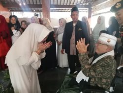 Keluarga Gelar Walimatussafar, Muhammad Jaenudin dan  Asti Ismawati Berangkat ke Tanah Suci