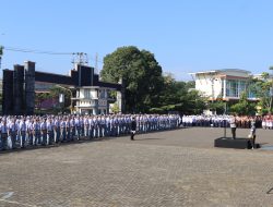 Apel kesiapsiagaan TPPK, Kapolres Semarang Berikan Arahan Kepada Pelajar