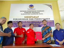 Heriyus M Yoseph Menjadi Pendaftar Pertama dalam Penjaringan Bacabup di DPD Partai Nasdem Mura