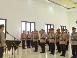 Perombakan Jabatan Kembali Bergulir Di Polresta Banyuwangi. Sejumlah Kapolsek Dirotasi