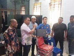 Haji Tole Cs Ganti Peralatan KONI Aceh Timur Rusak Saat Kisruh Menjalang Musorkab.