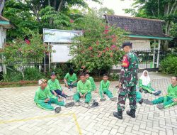 Babinsa Koramil 06/Barabai Wasbang di Tsanawiyah Diniyah