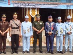 Pasipers Kodim 1013 Muara Teweh Hadiri Upacara Peringatan HUT Provinsi Kalimantan Tengah Ke-67 dan Hari Kebangkitan Nasional ke-116