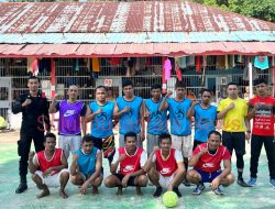 Keseruan Turnamen Futsal Antar Warga Binaan Di Lapas IDI.