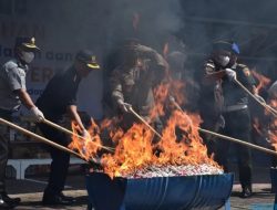 Kantor Bea dan Cukai Madiun Gagalkan Pengiriman Jutaan Batang Rokok Ilegal