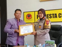 Kapolresta Cirebon Terima Kujungan Audensi Silaturahmi Pengurus DPK GEPENTA Kab.Cirebon