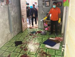 Unit Identifikasi Satreskim Polres Aceh Timur Olah TKP Peristiwa Pembunuhan di Idi Tunong