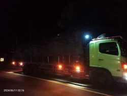 Dugaan Pungli Angkutan Batubara Bertonase Lebih Di Jalinsum Way Kanan
