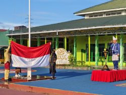 Peringatan Hari Lahir Pancasila, Lapas Banjarmasin Gelar Upacara Bendera