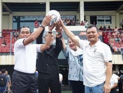 Irjen Pol Ahmad Luthfi; Buka Turnamen Sepakbola Kapolda Jateng Cup U-40