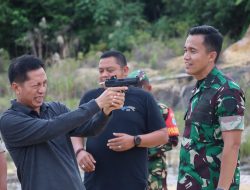 Kodim 1013/MTW dan Forkopimda Kabupaten Barito Utara Gelar Latihan Menembak Bersama