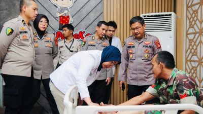 Bhakti Kesehatan Hari Bhayangkara, Polda Sumsel Peduli Personel TNI-Polri Penyandang Disabilitas