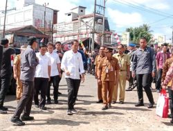 Presiden Joko Widodo Kunjungi Bartim, Cek Dua Titik Fasilitas Umum
