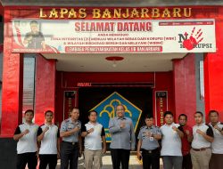 Dir. Bimkemas UKRP Ditjenpas, Pujo Harinto Kunjungi Lapas Banjarbaru