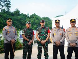 Kunker Wakil Presiden RI Resmikan Tol Cimanggis-Cibitung, Polri dan TNI Bersinergi Berikan Kemananan