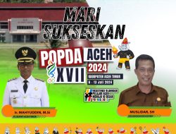 Sukseskan POPDA XVII, DLH Aceh Timur Siagakan 100 Personel Kebersihan