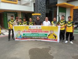 Pelepasan Keberangkatan Tim Sepak Takraw Oleh Wakil Bupati Kutai Timur