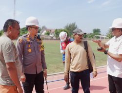 Kapolres Pidie Tinjau Kesiapan Venue PON XXI Aceh-Sumut di Kabupaten Pidie