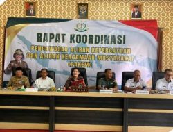 Sukseskan Pilkada Serentak 2024, Polres Way Kanan Hadiri Rakor Tim Bakorpakem di Kantor Kejaksaan