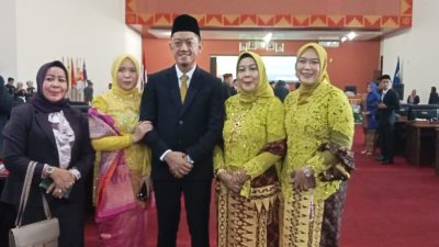 Arief Munandar SH Resmi Dilantik Jadi Anggota DPRD Pesawaran Partai Golkar Masa Bakti 2024-2029