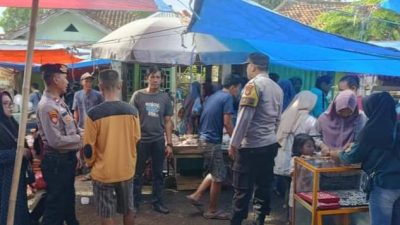 Jelang Pilkada 2024, Polsek Kasui Siapkan Anggota Patroli KRYD di Pasar